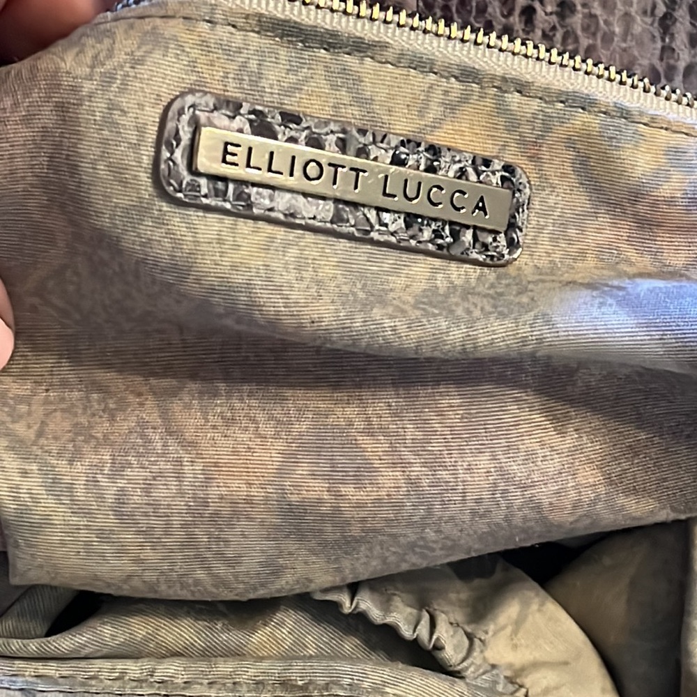 Elliot Luca snakeskin leather bag - Picture 14 of 16